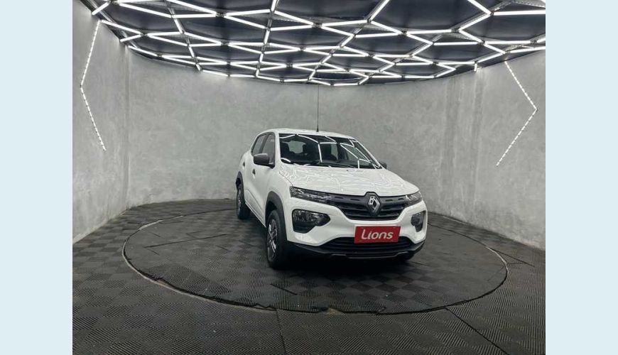 RENAULT KWID ZEN 1.0 12V SCE (FLEX) - BRANCO - 2024 Foto 3 (Grande)