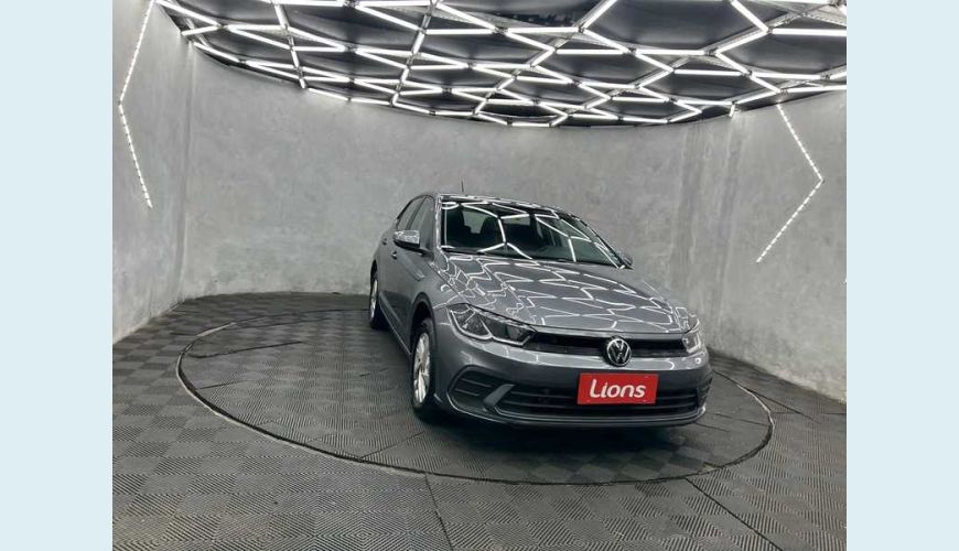 VOLKSWAGEN POLO COMFORTLINE (AUT) (FLEX) - CINZA - 2024 Foto 3 (Grande)