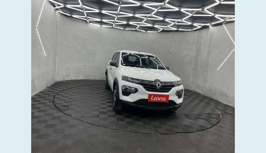RENAULT KWID ZEN 1.0 12V SCE (FLEX) - BRANCO - 2024 Foto 3 (Grande)