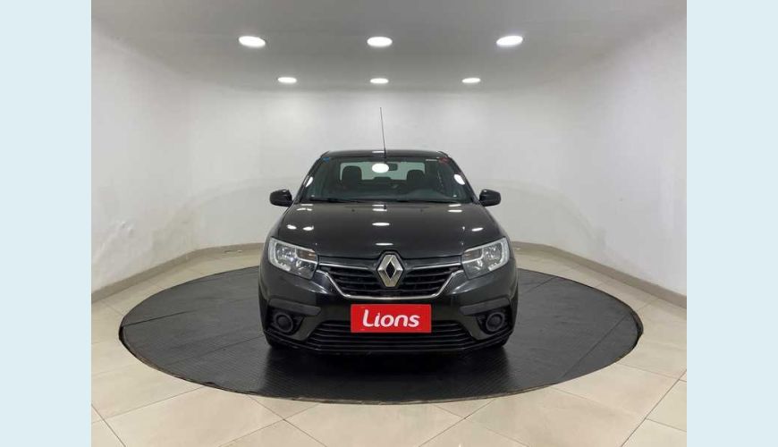 RENAULT LOGAN ZEN 1.0 12V SCE FLEX - PRETO - 2020 Foto 3 (Grande)