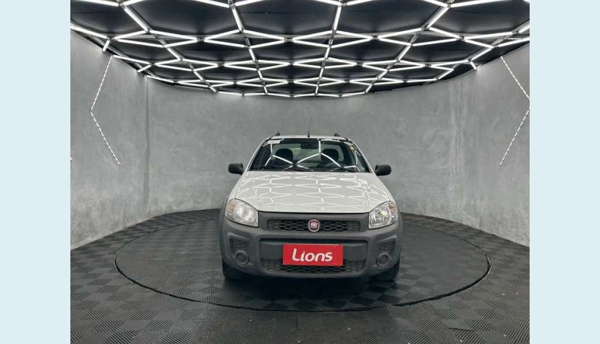 FIAT STRADA HARD WORKING 1.4 (FLEX) (CD) - BRANCO - 2020 Foto 3 (Grande)