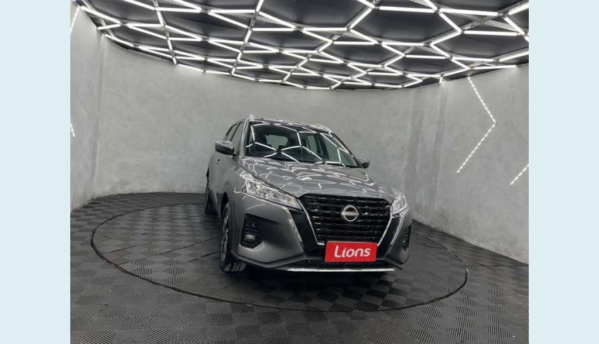NISSAN KICKS SENSE CVT 1.6 (FLEX) - CINZA - 2024 Foto 3 (Grande)