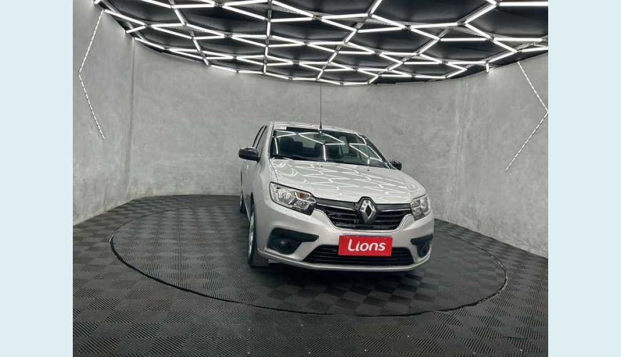 RENAULT LOGAN ZEN 1.0 12V SCE (FLEX) - PRATA - 2023 Foto 3 (Grande)