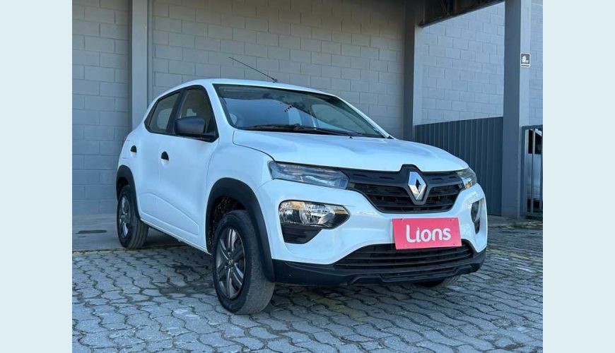 RENAULT KWID ZEN 1.0 12V SCE (FLEX) - BRANCO - 2024 Foto 3 (Grande)