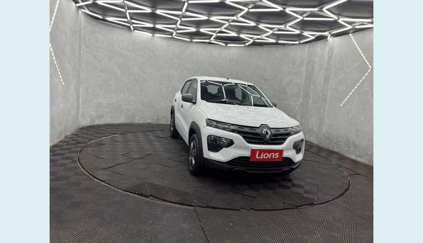 RENAULT KWID ZEN 1.0 12V SCE (FLEX) - BRANCO - 2024 Foto 3 (Grande)