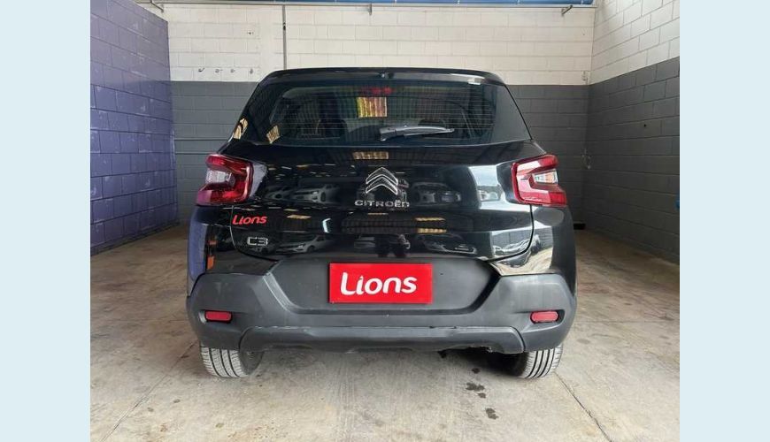 CITROËN C3 LIVE PACK 1.0 - PRETO - 2024 Foto 3 (Grande)