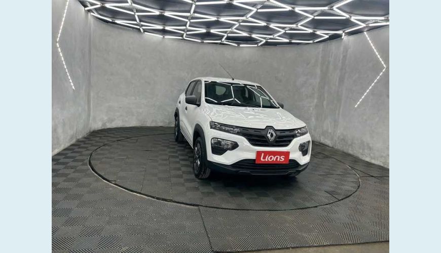 RENAULT KWID ZEN 1.0 12V SCE (FLEX) - BRANCO - 2023 Foto 3 (Grande)