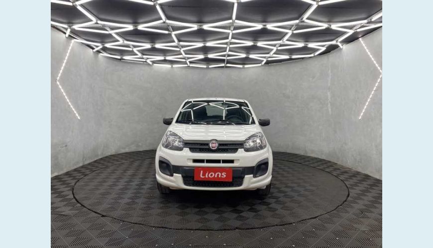 FIAT UNO ATTRACTIVE 1.0 8V (FLEX) 4P - BRANCO - 2019 Foto 3 (Grande)