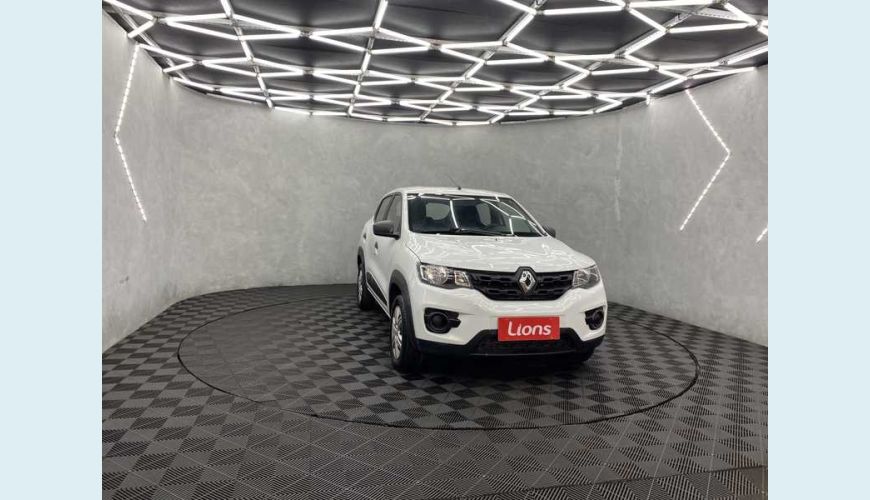 RENAULT KWID ZEN 1.0 12V SCE (FLEX) - BRANCO - 2020 Foto 3 (Grande)