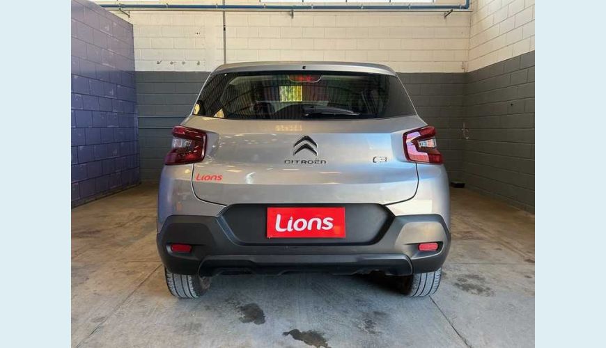 CITROËN C3 LIVE PACK 1.0 - CINZA - 2024 Foto 3 (Grande)