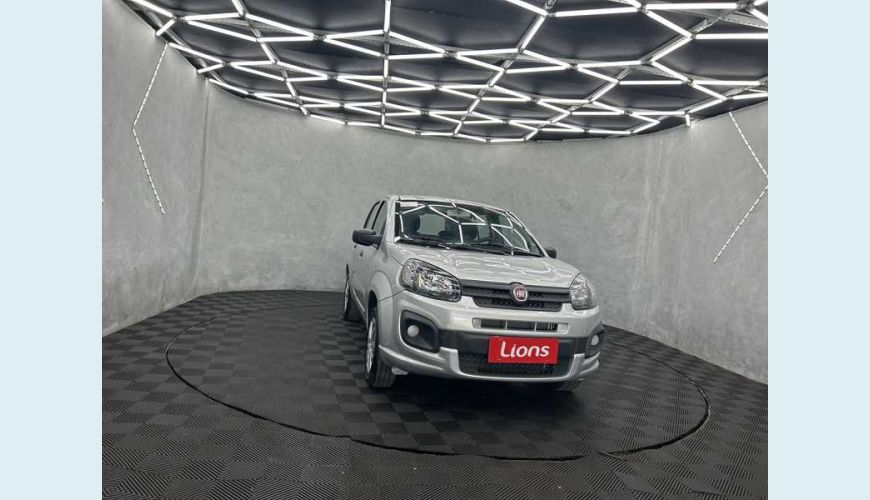 FIAT UNO ATTRACTIVE 1.0 8V (FLEX) 4P - PRATA - 2020 Foto 3 (Grande)