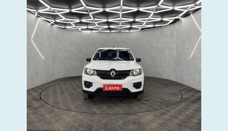RENAULT KWID ZEN 1.0 12V SCE (FLEX) - BRANCO - 2020 Foto 3 (Grande)