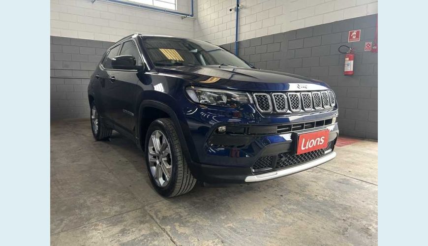 JEEP COMPASS LONGITUDE 1.3 T270 (AUT) (FLEX) - AZUL - 2022 Foto 3 (Grande)