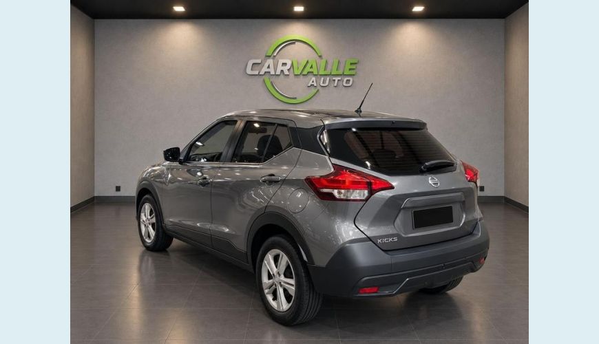 NISSAN KICKS ACTIVE CVT - CINZA - 2021 Foto 3 (Grande)