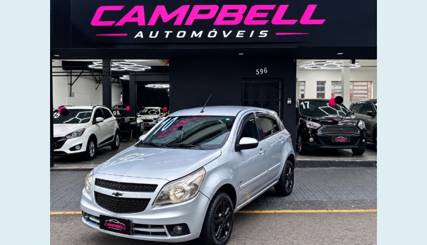 CHEVROLET AGILE LTZ 1.4 MPFI 8V FLEXPOWER 5P - PRATA - 2010 Foto 3 (Grande)
