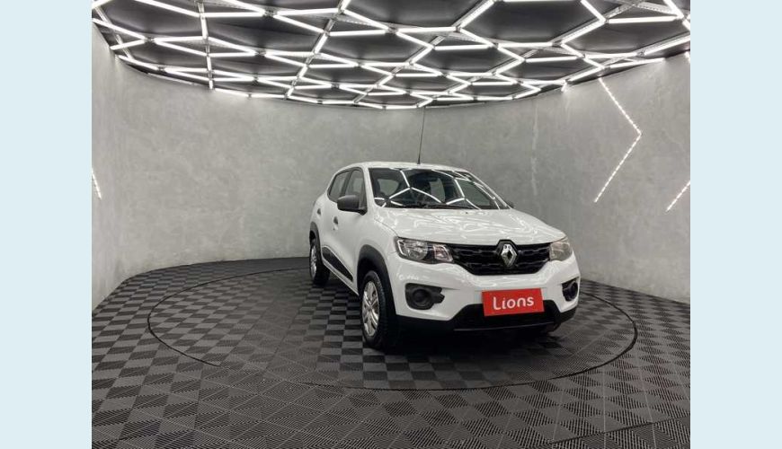 RENAULT KWID ZEN 1.0 12V SCE FLEX - BRANCO - 2020 Foto 3 (Grande)