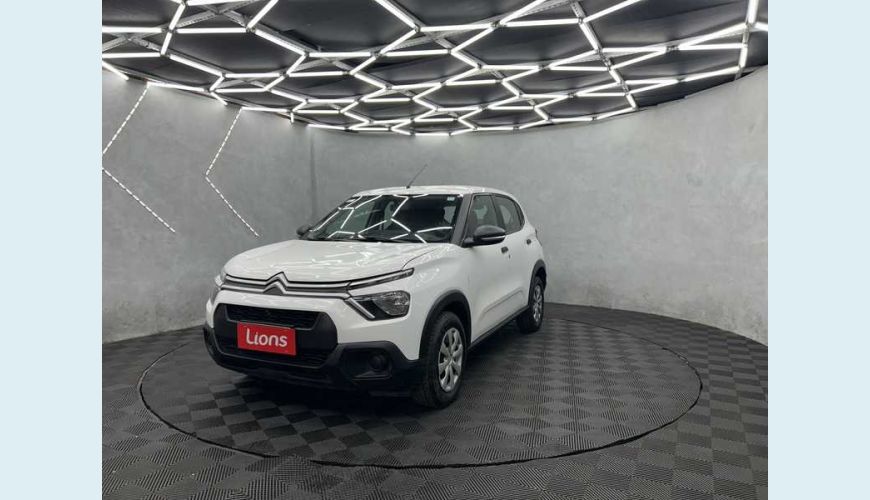 CITROËN C3 LIVE PACK 1.0 FLEX - BRANCO - 2023 Foto 3 (Grande)