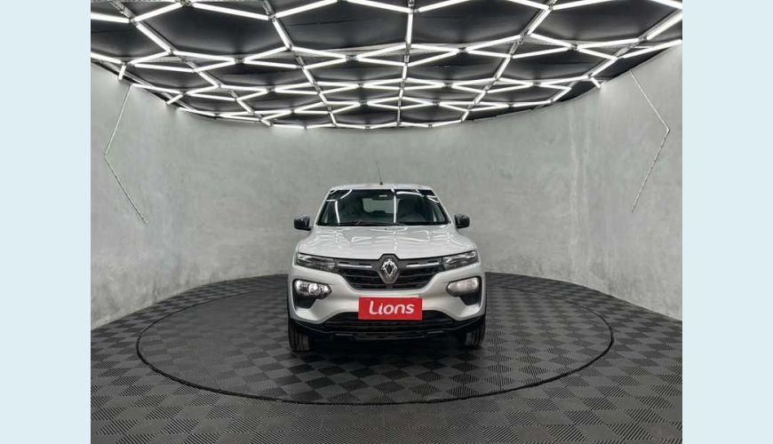 RENAULT KWID INTENSE 1.0 12V SCE FLEX - PRATA - 2023 Foto 3 (Grande)