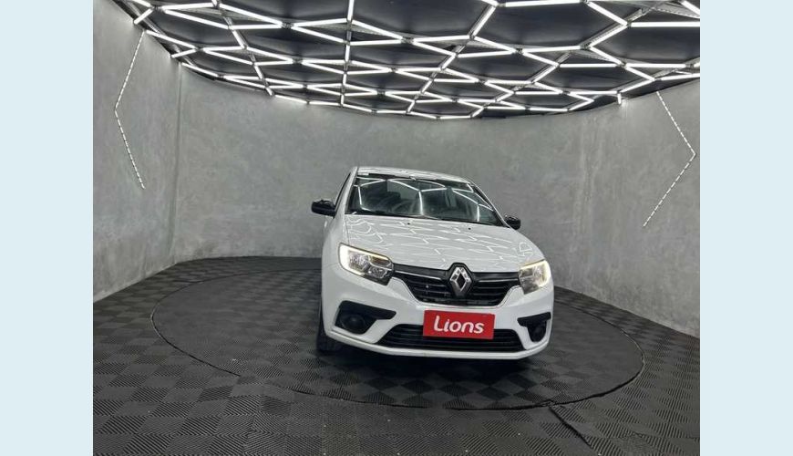RENAULT LOGAN ZEN 1.6 16V SCE FLEX - BRANCO - 2022 Foto 3 (Grande)