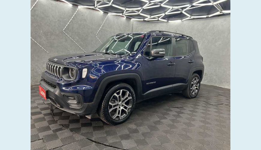 JEEP RENEGADE LONGITUDE T270 1.3 TURBO 4X2 - AZUL - 2024 Foto 3 (Grande)