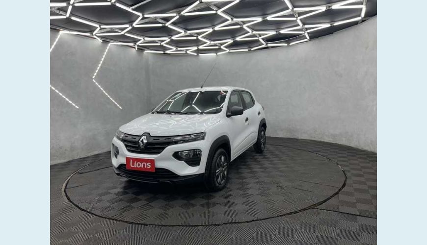 RENAULT KWID ZEN 1.0 12V SCE (FLEX) - BRANCO - 2024 Foto 3 (Grande)
