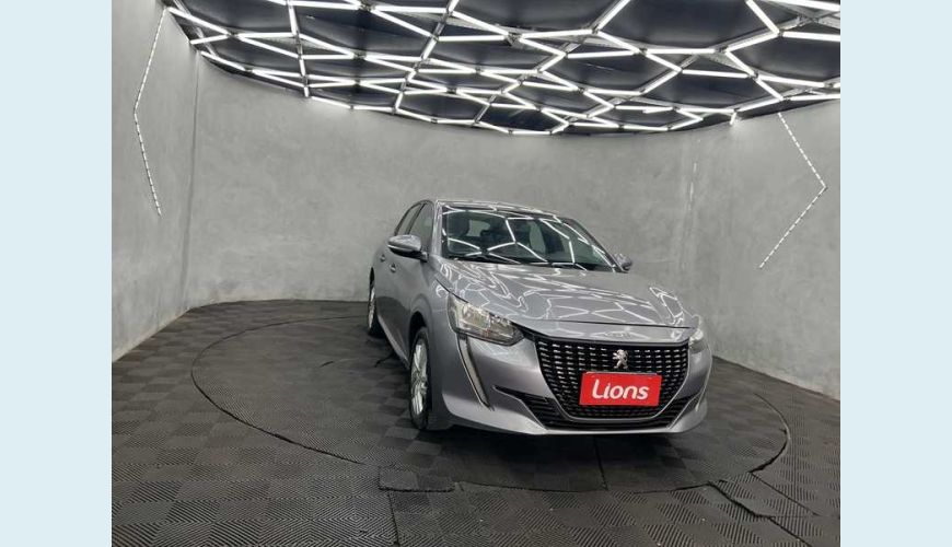 PEUGEOT 208 ACTIVE 1.6 FLEX AUT. - PRATA - 2023 Foto 3 (Grande)