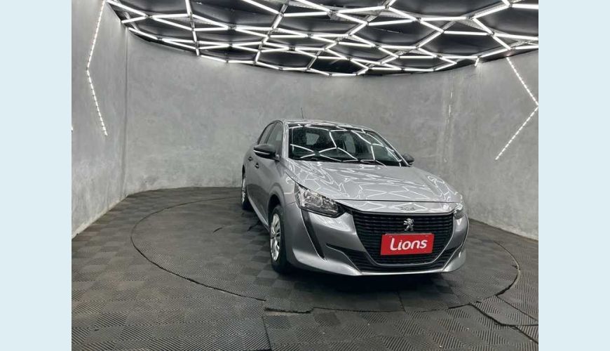 PEUGEOT 208 LIKE 1.0 FLEX - PRATA - 2023 Foto 3 (Grande)