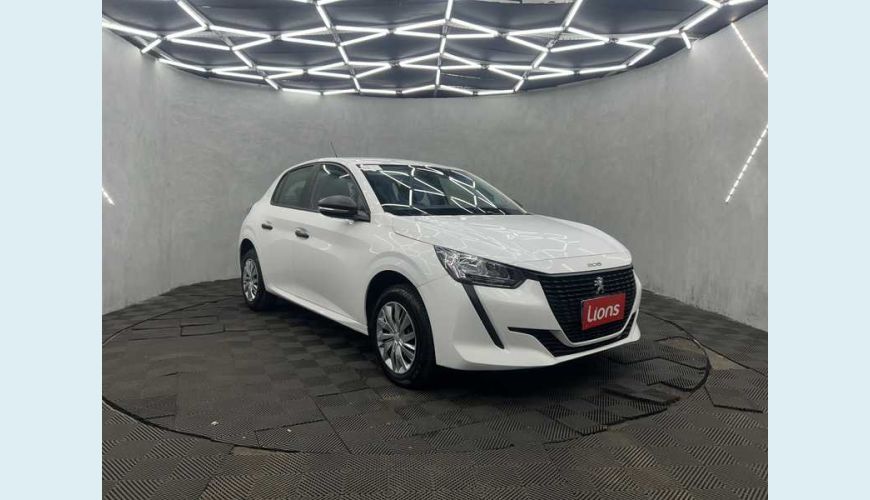 PEUGEOT 208 LIKE 1.0 FLEX - BRANCO - 2023 Foto 3 (Grande)