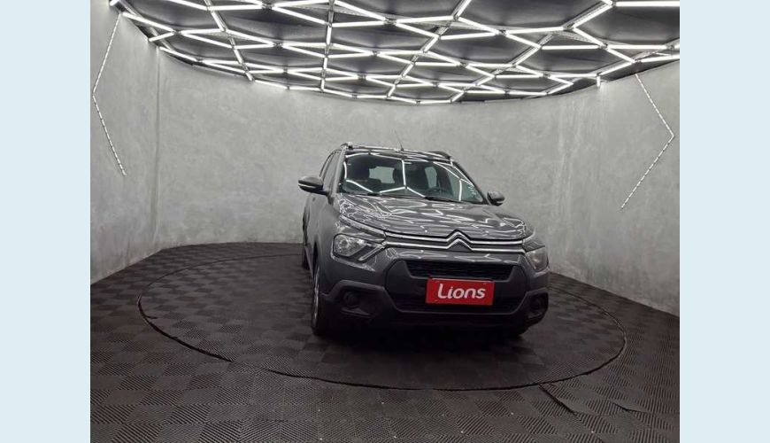CITROËN C3 FEEL 1.0 FLEX - CINZA - 2023 Foto 3 (Grande)