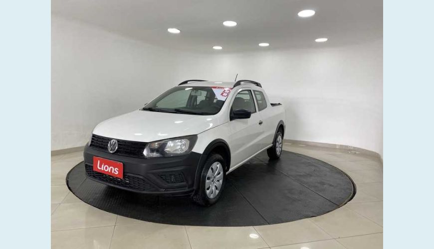 VOLKSWAGEN SAVEIRO ROBUST 1.6 MSI CS FLEX - BRANCO - 2018 Foto 3 (Grande)