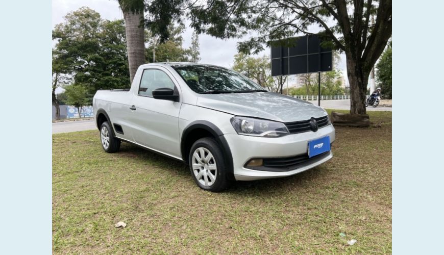 VOLKSWAGEN SAVEIRO FLEX MANUAL 2P - PRATA - 2015 Foto 3 (Grande)