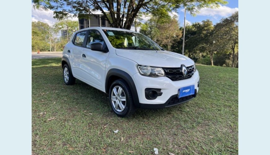 RENAULT KWID - BRANCO - 2022 Foto 3 (Grande)