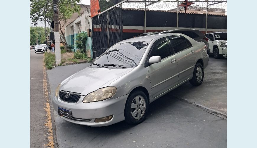 TOYOTA COROLLA - CINZA - 2007 Foto 3 (Grande)