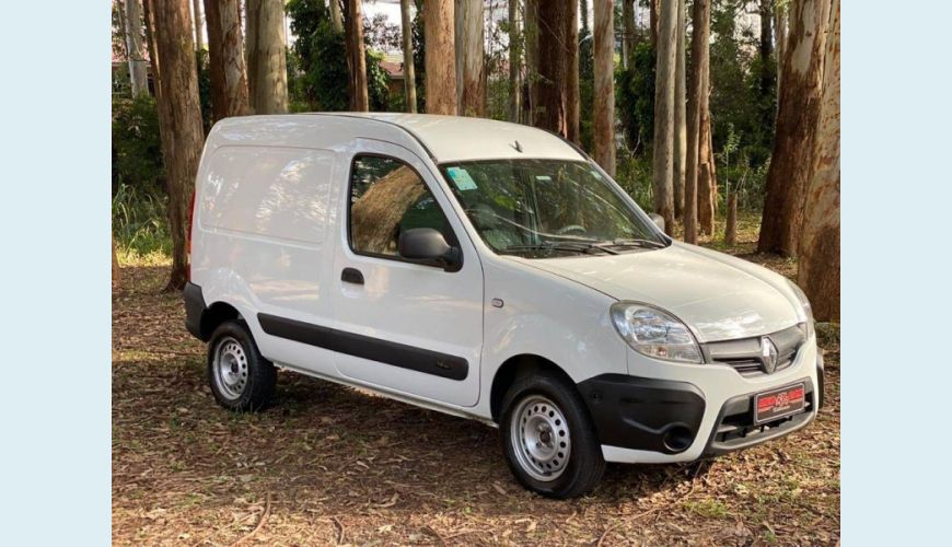 RENAULT KANGOO 1.6 EXPRESS 16V FLEX 3P MANUAL - BRANCO - 2018 Foto 4 (Grande)