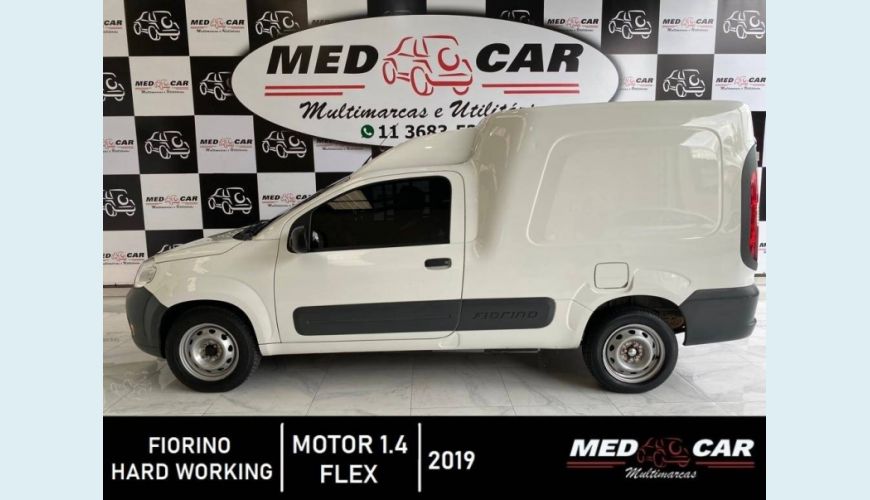 FIAT FIORINO 1.4 MPI FURGÃO HARD WORKING 8V FLEX 2P MANUAL - BRANCO - 2019 Foto 4 (Grande)