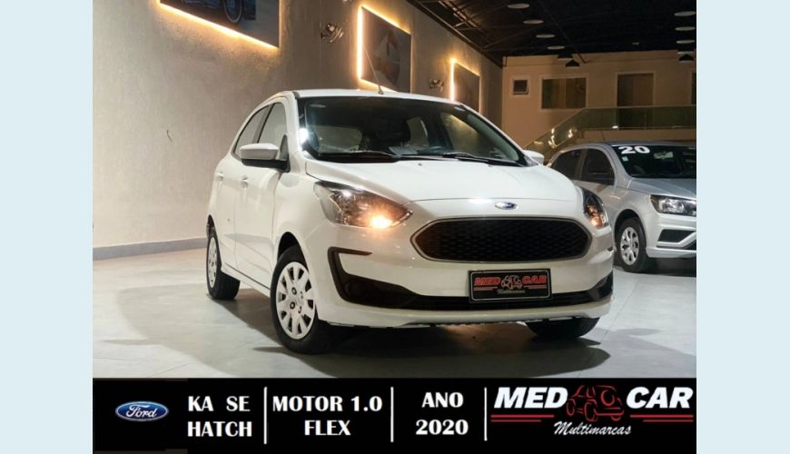 FORD KA 1.0 TI-VCT FLEX SE MANUAL - BRANCO - 2020 Foto 4 (Grande)