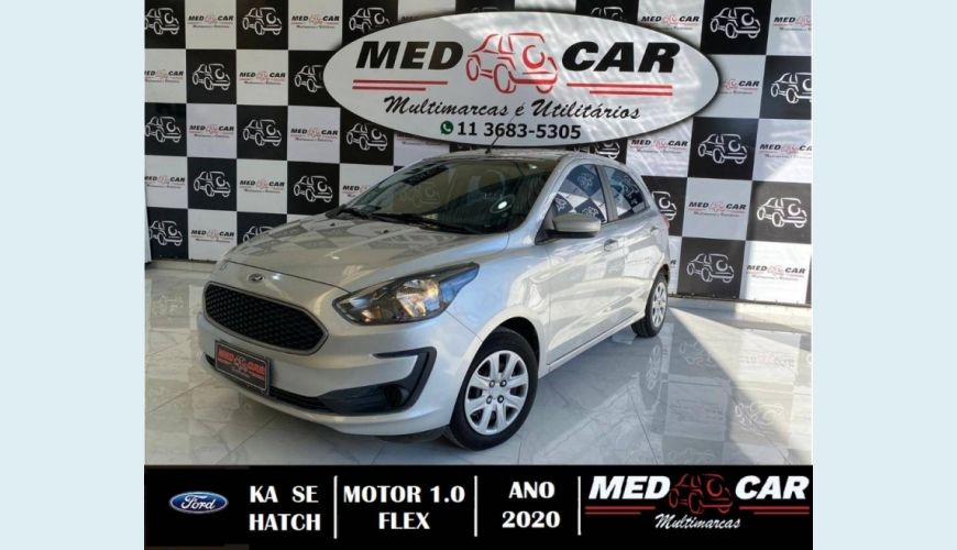 FORD KA 1.0 TI-VCT FLEX SE MANUAL - PRATA - 2020 Foto 4 (Grande)