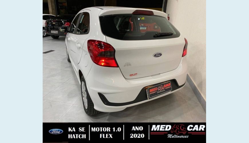 FORD KA 1.0 TI-VCT FLEX SE MANUAL - BRANCO - 2019 Foto 4 (Grande)