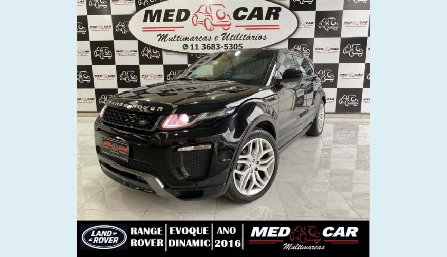 LAND ROVER RANGE ROVER EVOQUE 2.0 HSE DYNAMIC 4WD 16V 4P AUT. - PRETO - 2016 Foto 4 (Grande)