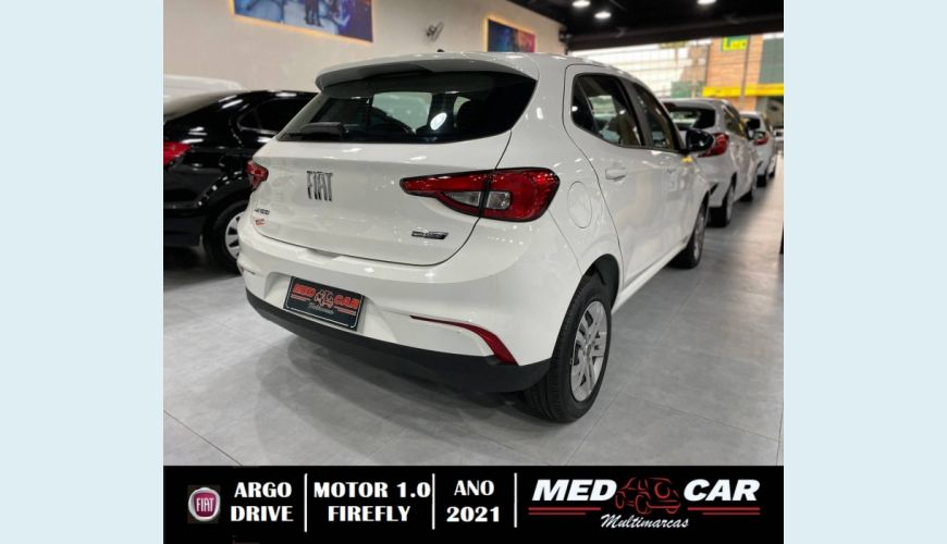 FIAT ARGO 1.0 FIREFLY FLEX DRIVE MANUAL - BRANCO - 2021 Foto 4 (Grande)