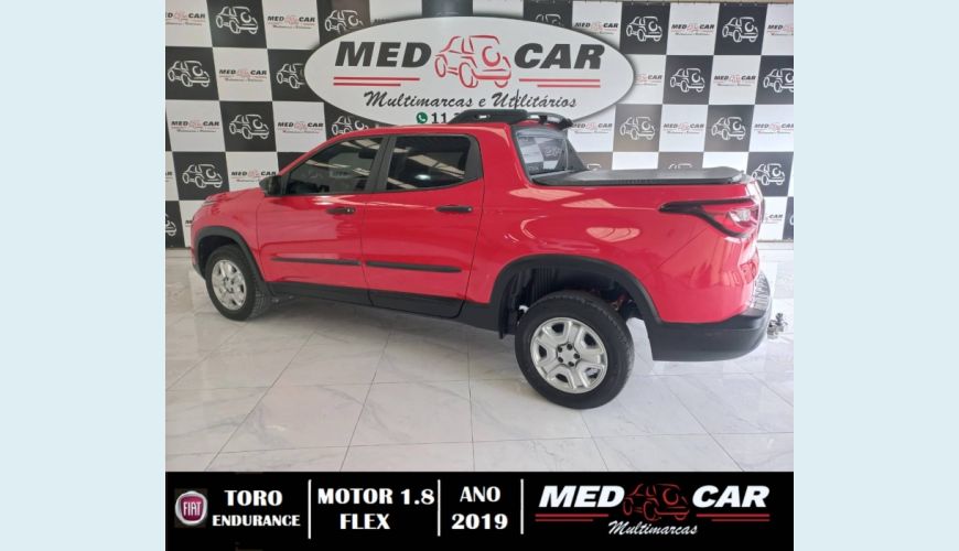 FIAT TORO 1.8 16V EVO FLEX ENDURANCE AT6 - VERMELHO - 2019 Foto 4 (Grande)