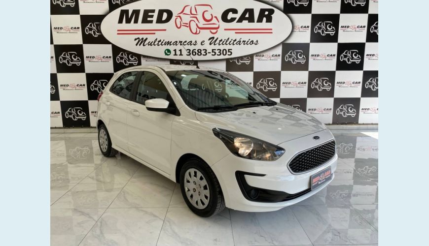 FORD KA 1.0 TI-VCT FLEX SE MANUAL - BRANCO - 2019 Foto 4 (Grande)