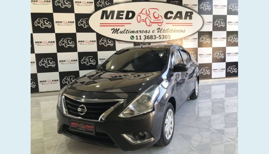 NISSAN VERSA 1.0 12V FLEX 4P MANUAL - CINZA - 2017 Foto 4 (Grande)