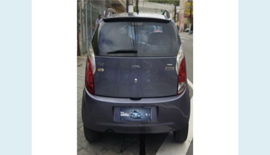 CHERY FACE 1.3 16V FLEX 4P MANUAL - CINZA - 2012 Foto 4 (Grande)