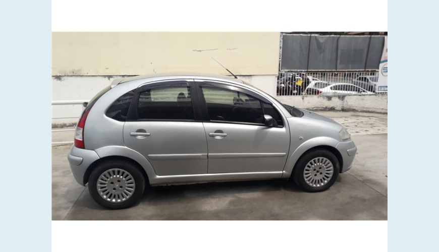 CITROËN C3 1.6 EXCLUSIVE 16V FLEX 4P MANUAL - PRATA - 2008 Foto 4 (Grande)