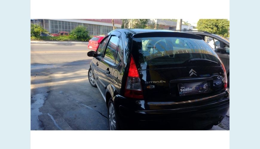 CITROËN C3 1.4 I GLX 8V FLEX 4P MANUAL - PRETO - 2011 Foto 4 (Grande)