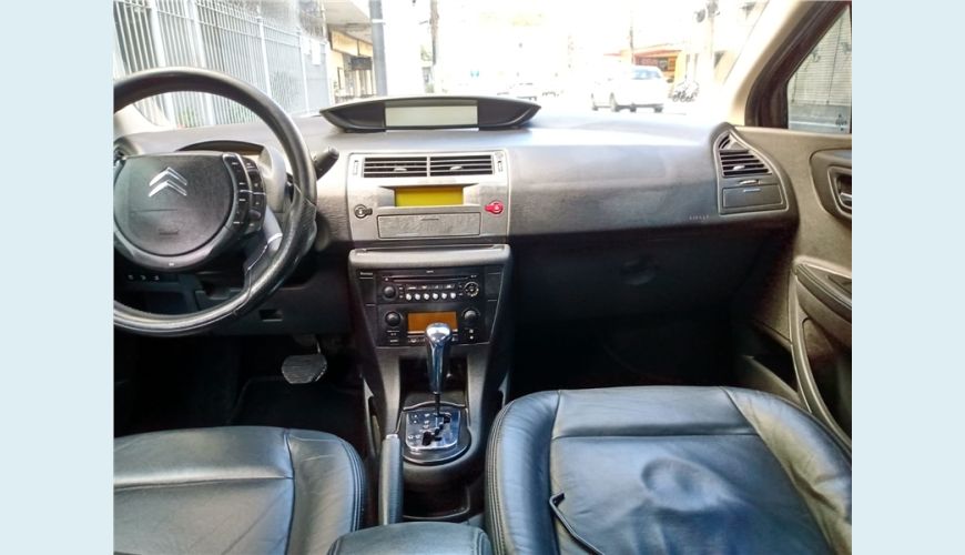 CITROËN C4 2.0 EXCLUSIVE 16V FLEX 4P AUT. - PRETO - 2009 Foto 4 (Grande)