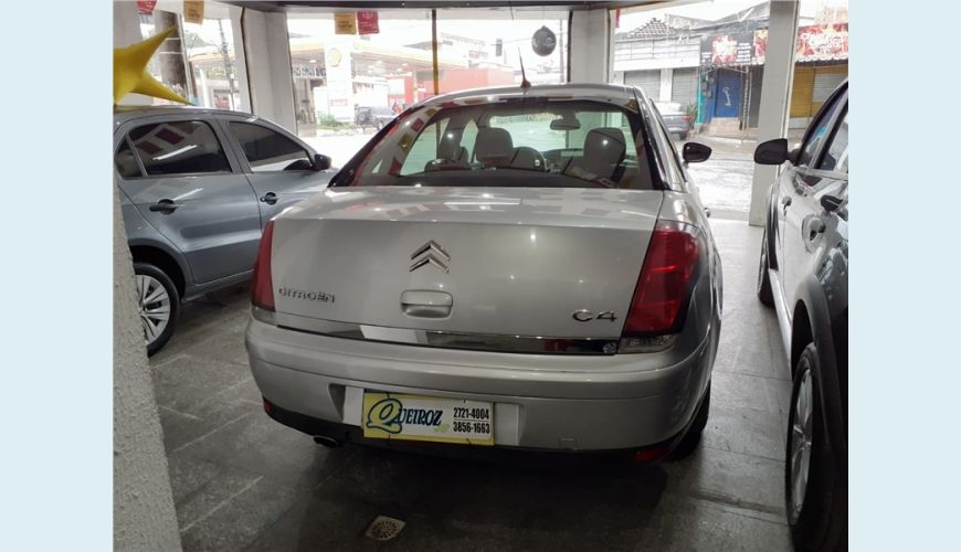 CITROËN C4 2.0 GLX PALLAS 16V FLEX 4P AUT. - PRATA - 2013 Foto 4 (Grande)