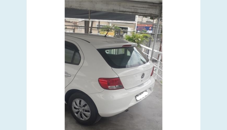 VOLKSWAGEN GOL 1.0 MI 8V FLEX 4P MANUAL G.IV - BRANCO - 2012 Foto 4 (Grande)