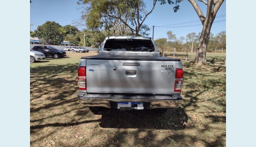 TOYOTA HILUX CD SRV 4X4 2.7 FLEX 16V AUT. - CINZA - 2015 Foto 4 (Grande)